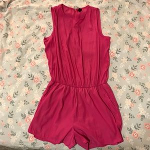 Pink Gap Romper